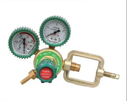 Full Copper Acetylene Pressure Regulator, Heavy-Duty Type
