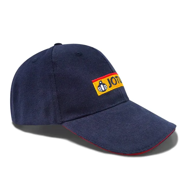 Baseball Cap Curved Visor Sandwich Brim Embroidered Patch Custom Metal Back Buckle Corporate Headwear Custom Logo Available photo-5