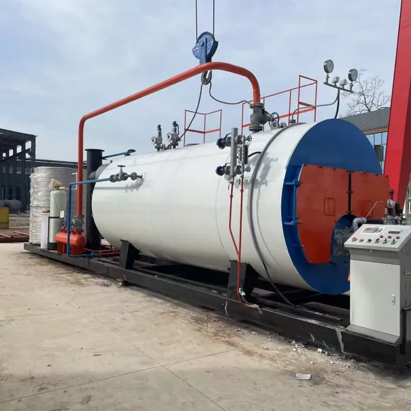 8-ton Steam Boiler 1.25Mpa 300 Degree Superheated Steam Double Drum Membrane Wall Burner Control Cabinet photo-5