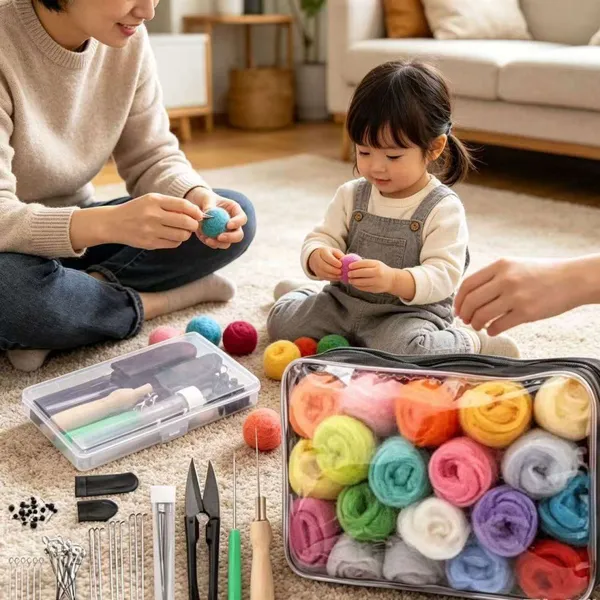 Factory Wholesale 200g Roll Knitting Hand Crochet Acrylic Yarn 5mm Round Strand Baby Milk Cotton Ring Soft Fancy Tufting Yarn photo-3