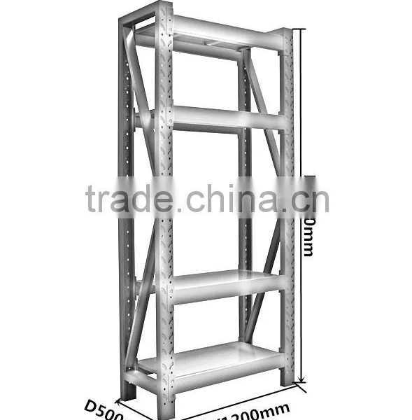 Fast Delivery Shelf 4 Layer Steel Storage Iron Shelf photo-4