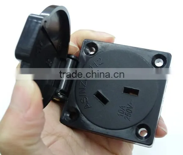 Professional Nylon Australia Waterproof Socket/New-zealand Waterproof Socket Outlet/Argentina Waterproof Socket