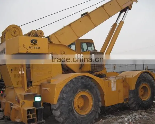 Shanghai Used Condition Grove 50t Rough Terrain Crane for Sale in Shanghai for Sale With Good Condition and High Quality photo-2