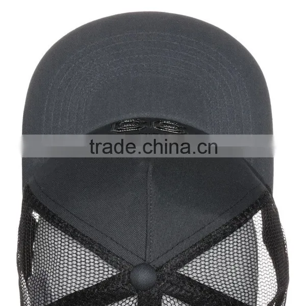Wholesale Guangjia Short Brim Mesh Cap Sublimation Trucker Cap photo-4