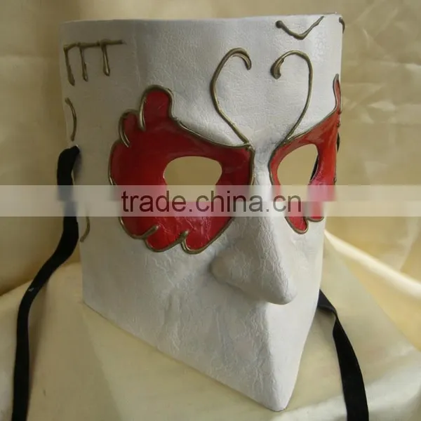 Party Venice Mask Halloween Mask. Plastic Venice Mask Terrorist Halloween Mask photo-3