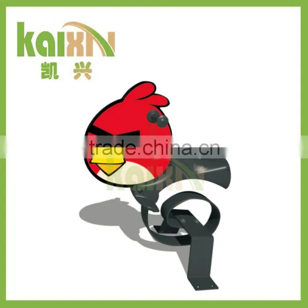 Decorative Outdoor Spring Playful Plush Rocking Horse