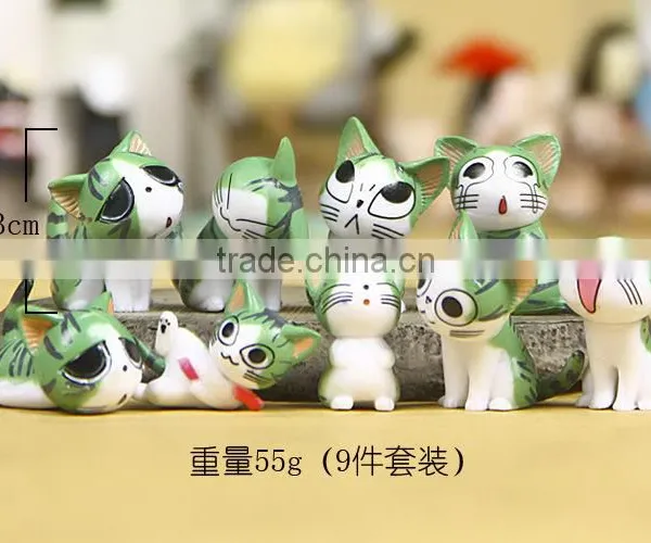 Home Decor Plastic Cat Crafts Figure Ornament photo-2