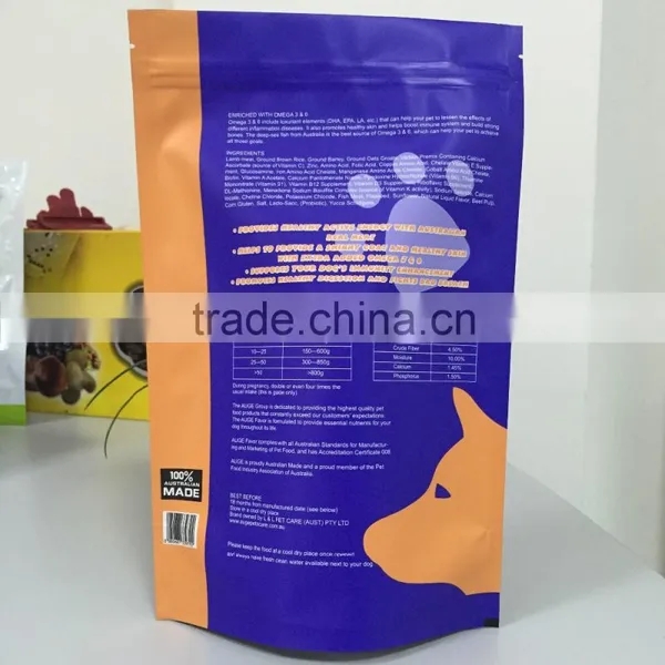 Nice Pint Moisture Proof Doy Pet Food Packaging for 1KG Feed Quality Choice photo-3