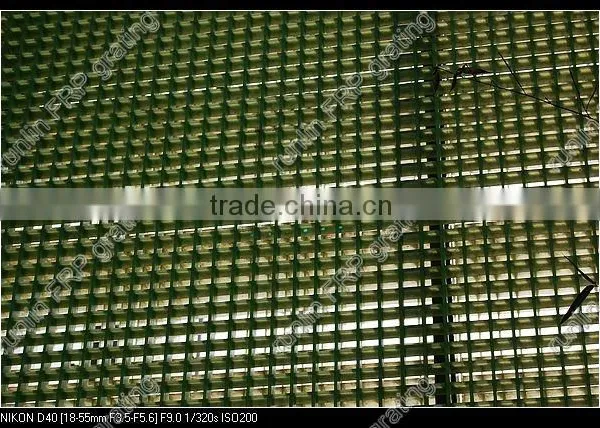 Anti-corrosion Fiberglass Grating 38*38*38 Transparent