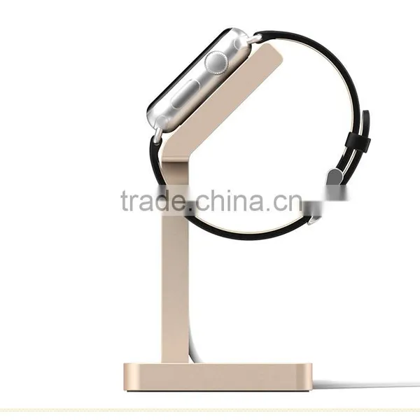 Original USAMS Aluminum Metal Charging Stand Holder Rechargeable Bracket For 38MM Apple Watch MT-3917 photo-4