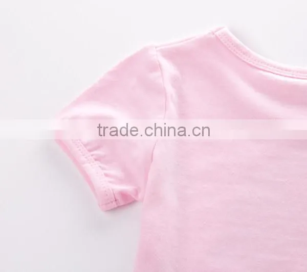 2015 Wholesale New Fashion Design Baby Girls Tshirt photo-6