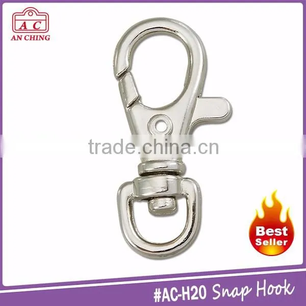 Popular Lanyard Accessories Spring Gate Steel Snap Hook photo-2