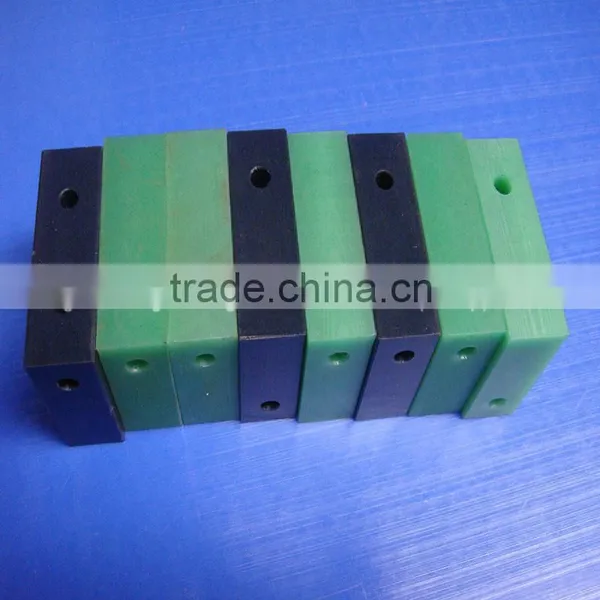 High Quanlity Black Cnc Precision Machining HDPE Plastic Block Uhmwpe Parts photo-5