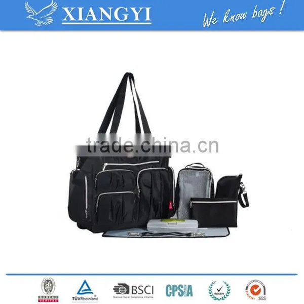 High Capacity 8 Pieces Diaper Tote Bag Set
