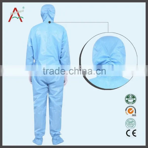 Blue Anti-static Clean Room Cleanroom Bunny Suit photo-3