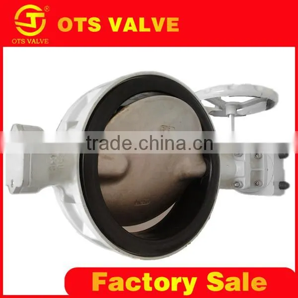 Long Service Life Rubber Sealing Butterfly Valve Dn150 Butterfly Valve Dn200 photo-2