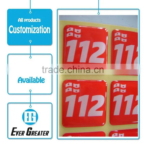 Custom Dome Stickers, Silicone Epoxy pu Sticker With 3m Glue photo-4