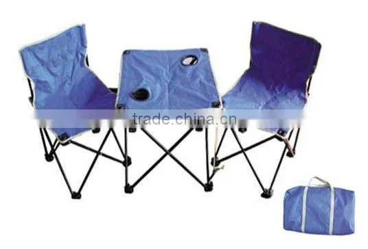 Promotional/Advertising Polyester Folding Beach Chairs Set