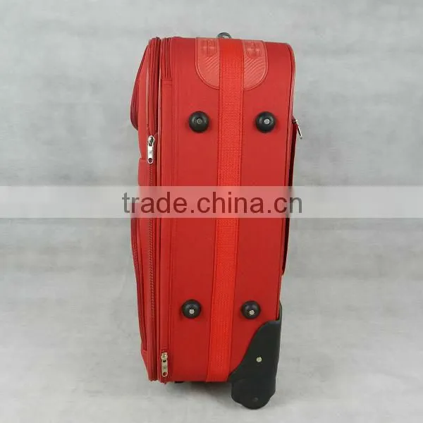 1pc 21'' Nylon Cabin Luggage Spinner Wheeled Trolley Luggage With TSA Lock photo-3