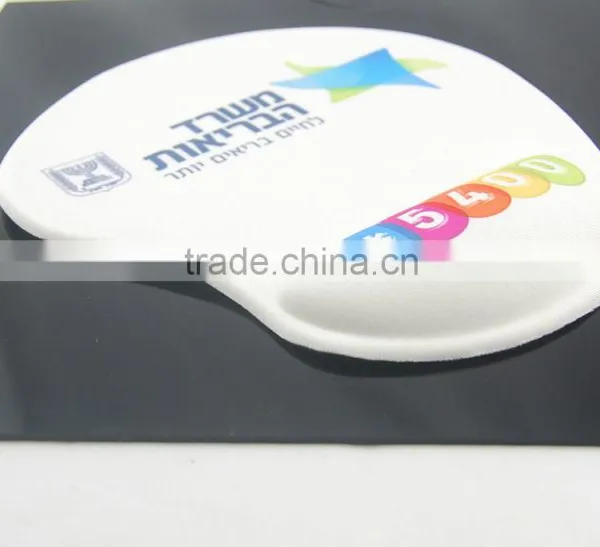 Mouse Pad With Wrist Rest Silicone Silica Gel Round GEL photo-4