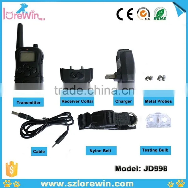LoreWin JD998 Best Safe and Reliable Electronic Anti Bark Dog Collar photo-4