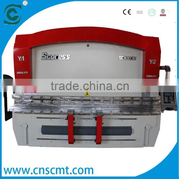 SCMT Hydraulic Cnc Press Brake WC67Y-100T/3200 with CE & SGS Approval