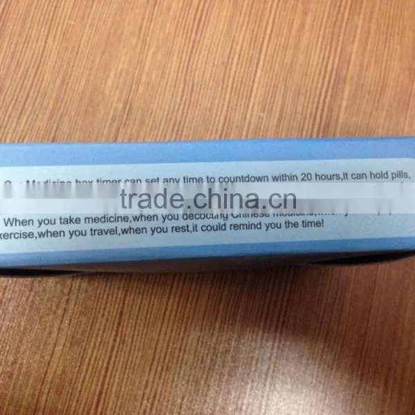 Vibrative Medicine Timer,new Pill Box Timer Electrical Reminder Pill Box With Alarm Timer photo-2