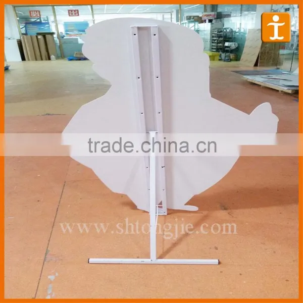 Aluminum Pvc Foam Stand Base,man Shape Promotion Board photo-3