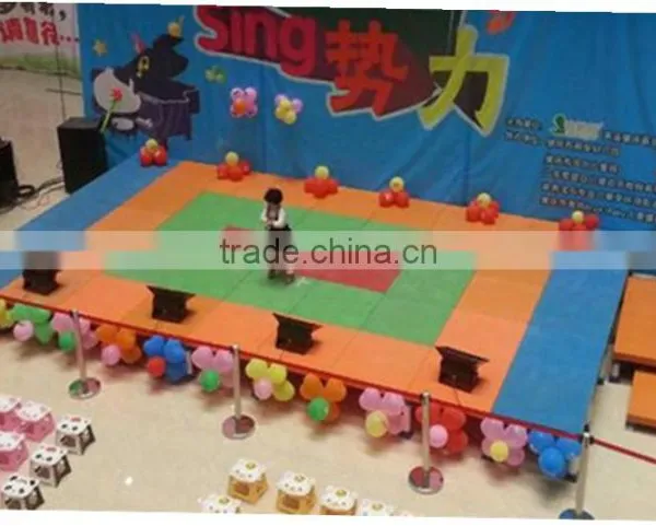 Environmental PP Plastic Dance Floor for Kindergarten photo-5