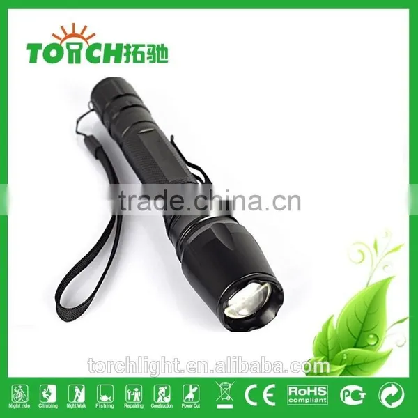 Bike Flashlight Professional Zoomable Emergency Flashlight High Power Super Waterproof Led Lamp by 2*18650 Battery With SOS Lamp photo-5