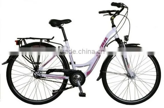 SHIMANOO NEXUS 7speed SELLE ROYAL Saddle V-Brake Alloy Trekking Bike