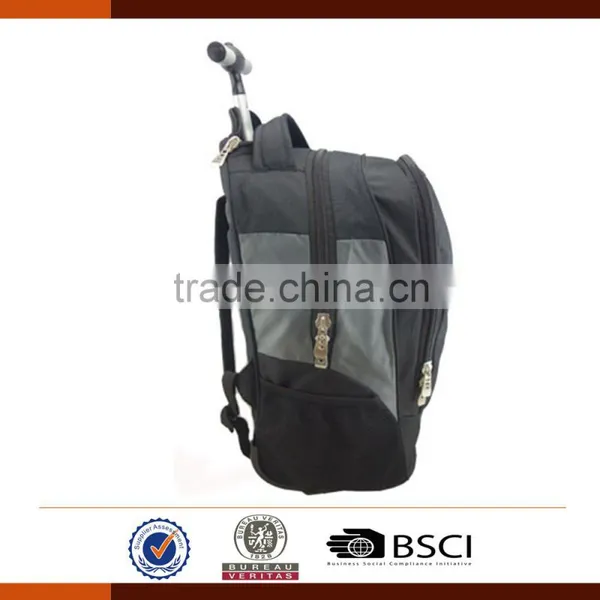 Hot Selling Black Outdoor Sports Bags With Wheels photo-3