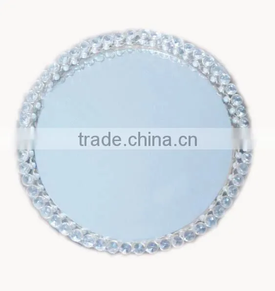 Crystal Charger Plate, Mirror Charger Plate, Designer Charger Plate