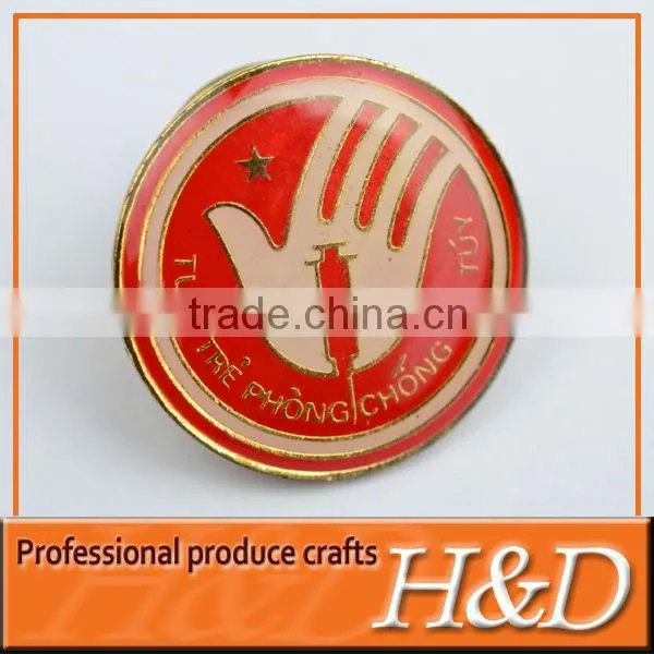 Stainless Steel Blank Button Badges With Pin