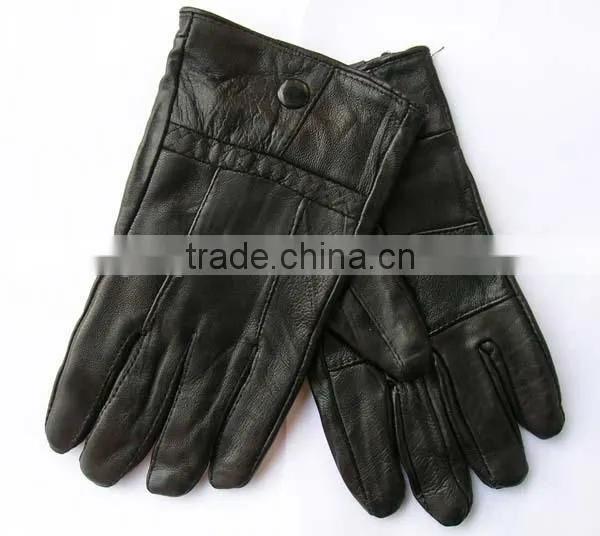 Men Leather Gloves LG-09 photo-2