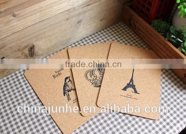 Fashion Cork Wood Coasters for Drinking photo-2