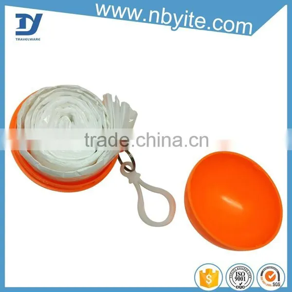 Promotional Logo Disposable Teenage Raincoats, Round Soccer Ball Rain Poncho photo-4