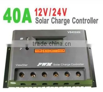 40A 12V/24V Solar Charge Controller Regulators photo-2