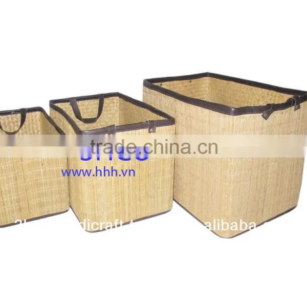 2015 New Product Palm Leaf Basket For Home Decoration And Furniture