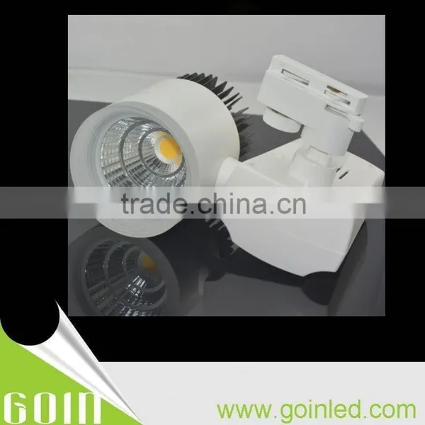 Dimmable Led Track Lighting 30w 110/240V Dimmable Gallery Led Track Lighting 30w Epistar COB Ceiling Surface Mounted Tracking