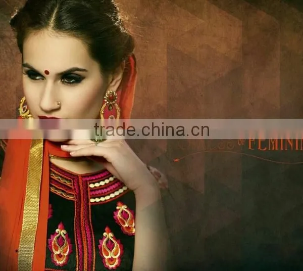 CHANDERI DESIGNER SALWAR KAMEEZ photo-5