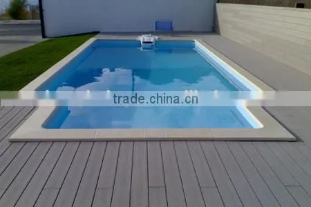 WPC Composite Materials Co- Extrusion Decking Size:142*22.5mm photo-2