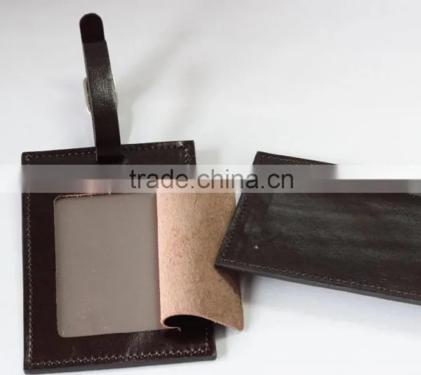 Creative Leather Passport Holder Gift Set With Leather Wallet Leather Luggage Tag in Gift Box photo-6