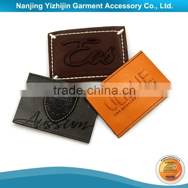 Leather Jeans Hang Tag and Labels for Men Jeans photo-2