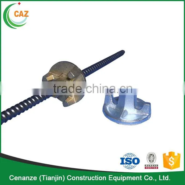 Cast Iron Wing Nut Matching With 45# Steel Typed Wall Bolt photo-2