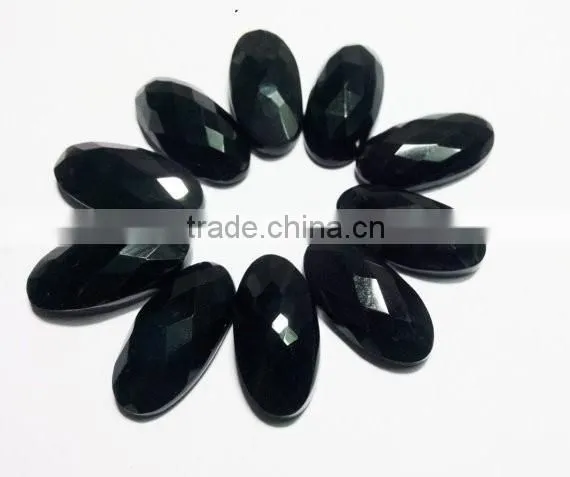 Loose Gemstone, Black Onyx Gemstones, AAA Quality Gemstone photo-2