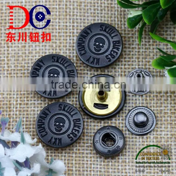 Exquisite Quality Wholesale Fashion Custom Garment Button Jean Button Metal Snap photo-2