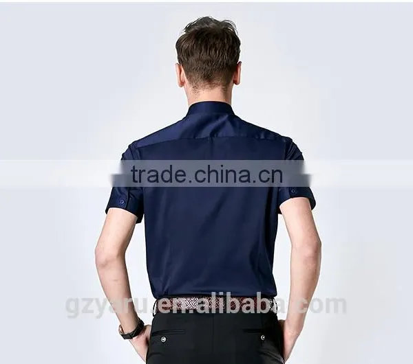 Men's Fashion Casual Embroidered Cotton Shirt photo-3