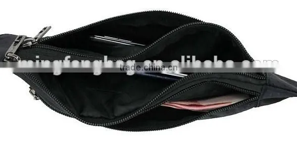 Fashion Cheap New Sport Waist Blue Black Wallet Outside Pockets QB004 photo-4