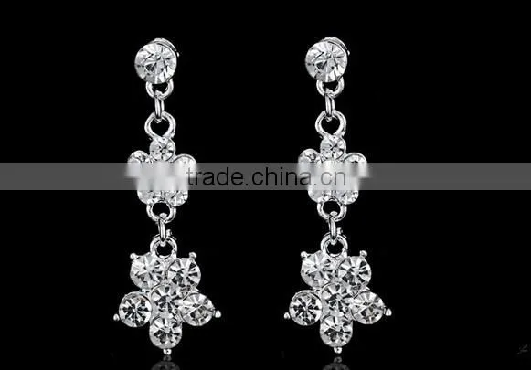 Crystal Wedding Bridal Accessories Crown,Necklace,Earring Set Handmade Jewelry photo-2